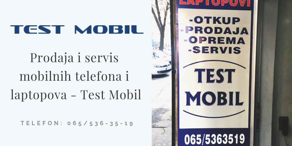 Servis i prodaja mobilnih telefona Test Mobil